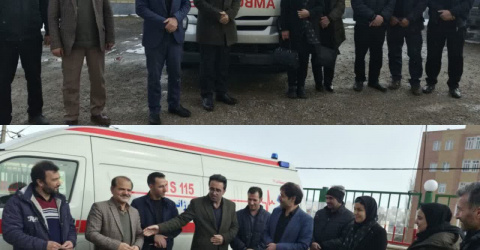 حضور فرماندار شهرستان نمین بهمراه معاون سیاسی، امنیتی فرمانداری در شبکه بهداشت و درمان نمین